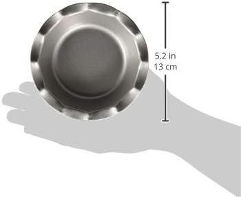 Cuisinart 4 Piece Fluted Tartlet Pan Set, Mini, Steel Gray