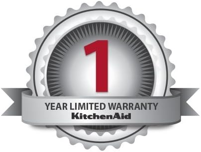 KitchenAid KSMCT1OB KSMCTIOB Fitted Stand Mixer Cover - Onyx Black