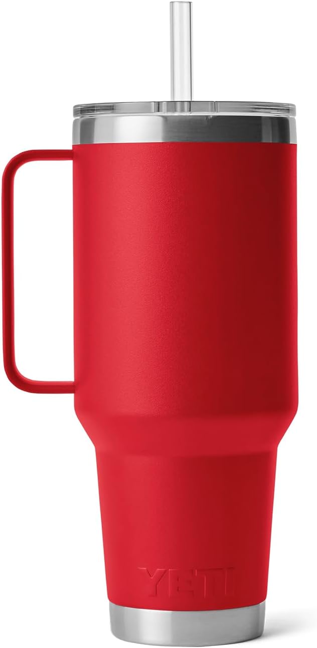 YETI Rambler 42 Oz Straw Mug Rescue Red