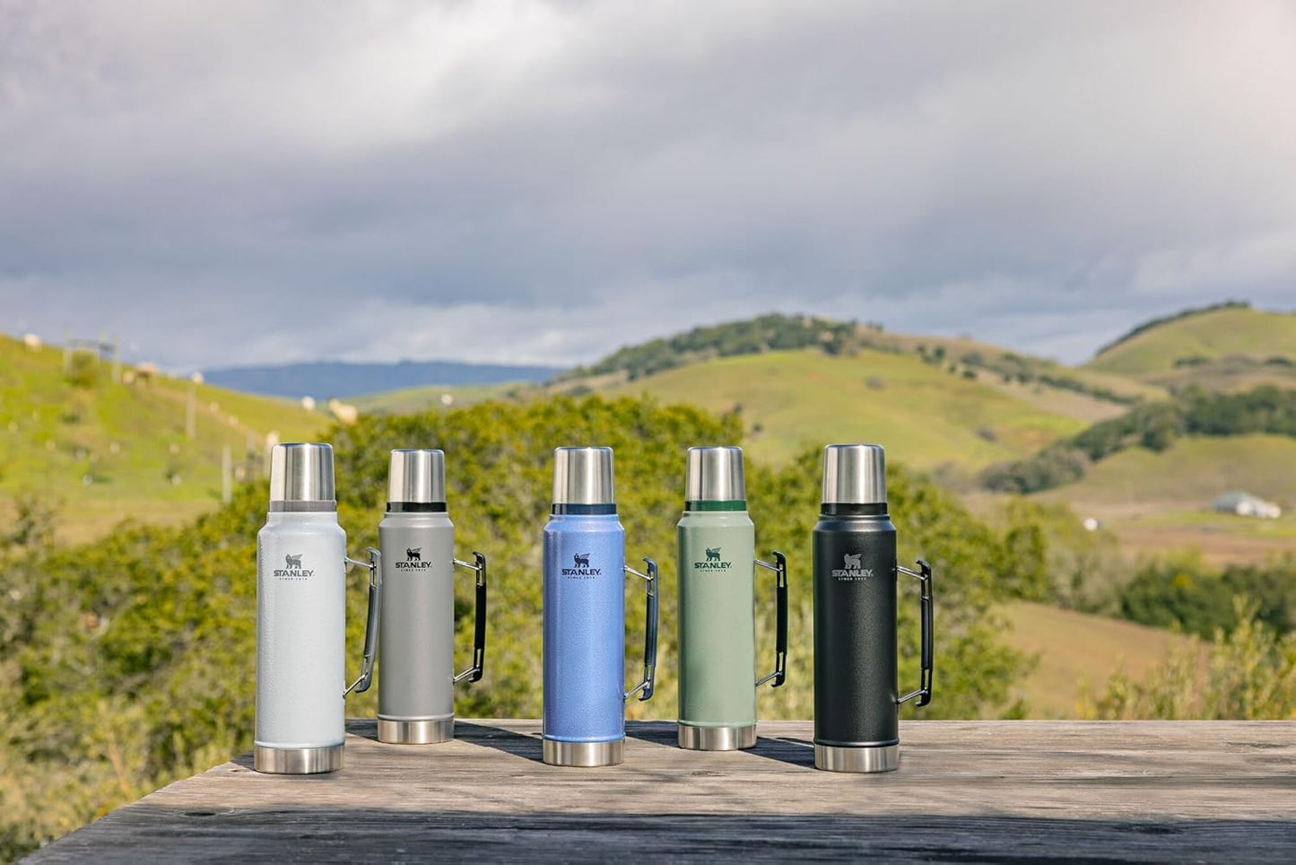 Stanley Classic Legendary Vacuum Bottle 1.5 qt | Wide Mouth with Leakproof Cup Lid | Keep Drinks Hot or Cold | Packable for Travel | Insulated Stainless Steel Thermal Bottle | BPA-Free | Mist