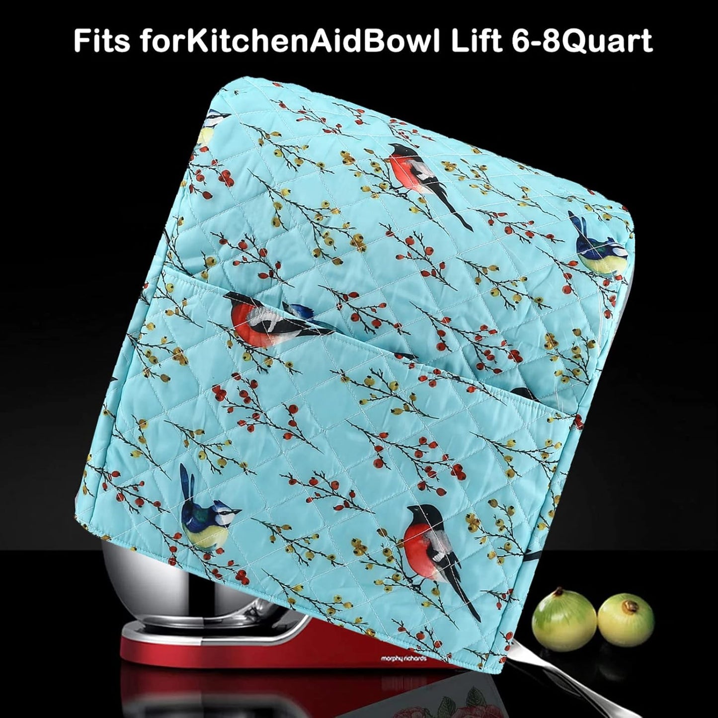 Stand Mixer Cover,Kitchen Mixer Cover Compatible With 5-8 Quart Kitchenaid Hamilton Mixers,Pioneer Woman Kitchen Aid Covers for Stand Mixer,Pioneer Women Kitchen Aid Mixer Assecories