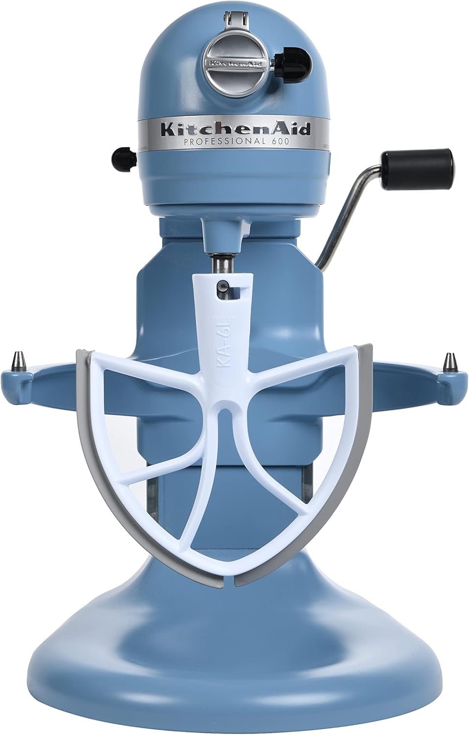 New Metro Design KA-6L Plastic Beater Blade works w/ most KitchenAid 6 Qt Bowl-Lift Stand Mixers, (Grey)