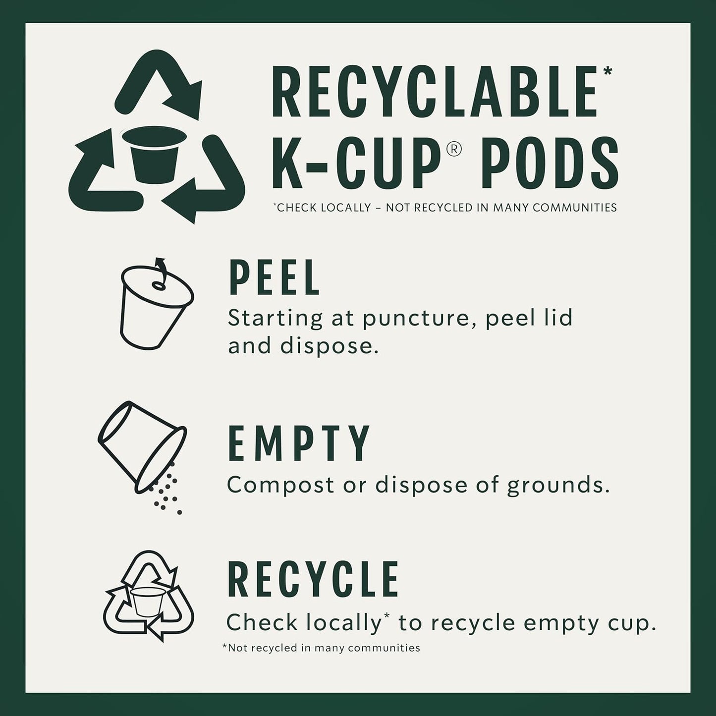 Starbucks K-Cup Coffee Pods, Vanilla Flavored Coffee, Naturally Flavored, 100% Arabica, 6 boxes (60 pods total)