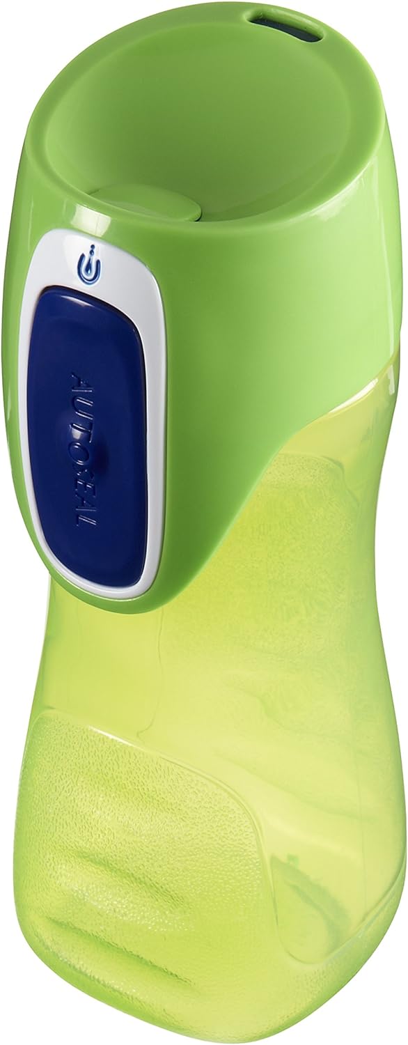 Contigo AUTOSEAL Trekker Kids Water Bottles, 14 oz., Granny Smith and Nautical (Pack of 8)