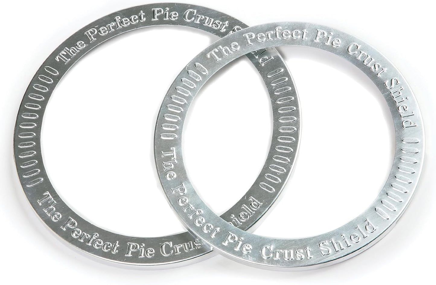 Norpro Aluminum 9 Inch Pie Crust Shield, Shown