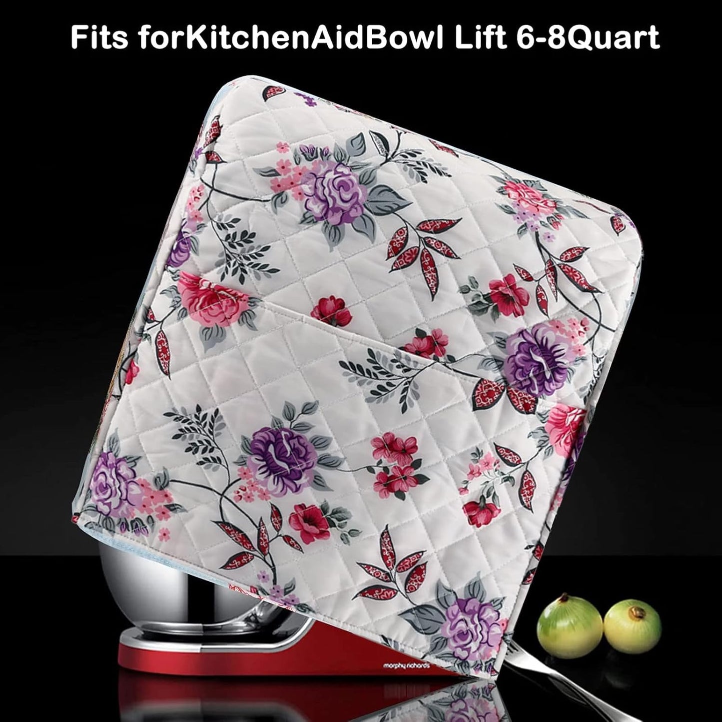 Stand Mixer Cover,Kitchen Mixer Cover Compatible With 5-8 Quart Kitchenaid Hamilton Mixers,Pioneer Woman Kitchen Aid Covers for Stand Mixer,Pioneer Women Kitchen Aid Mixer Assecories