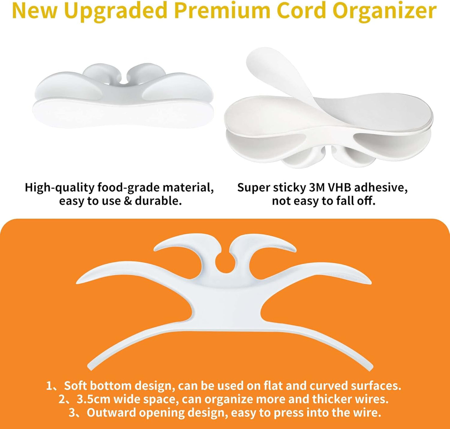 Sliding Mat for Kitchenaid Mixer, Mixer Mover Slider Pad 4.5-5 Qt Tilt-Head Stand Kitchen Appliance Mat, Aid Accessories with White Cord Organizer