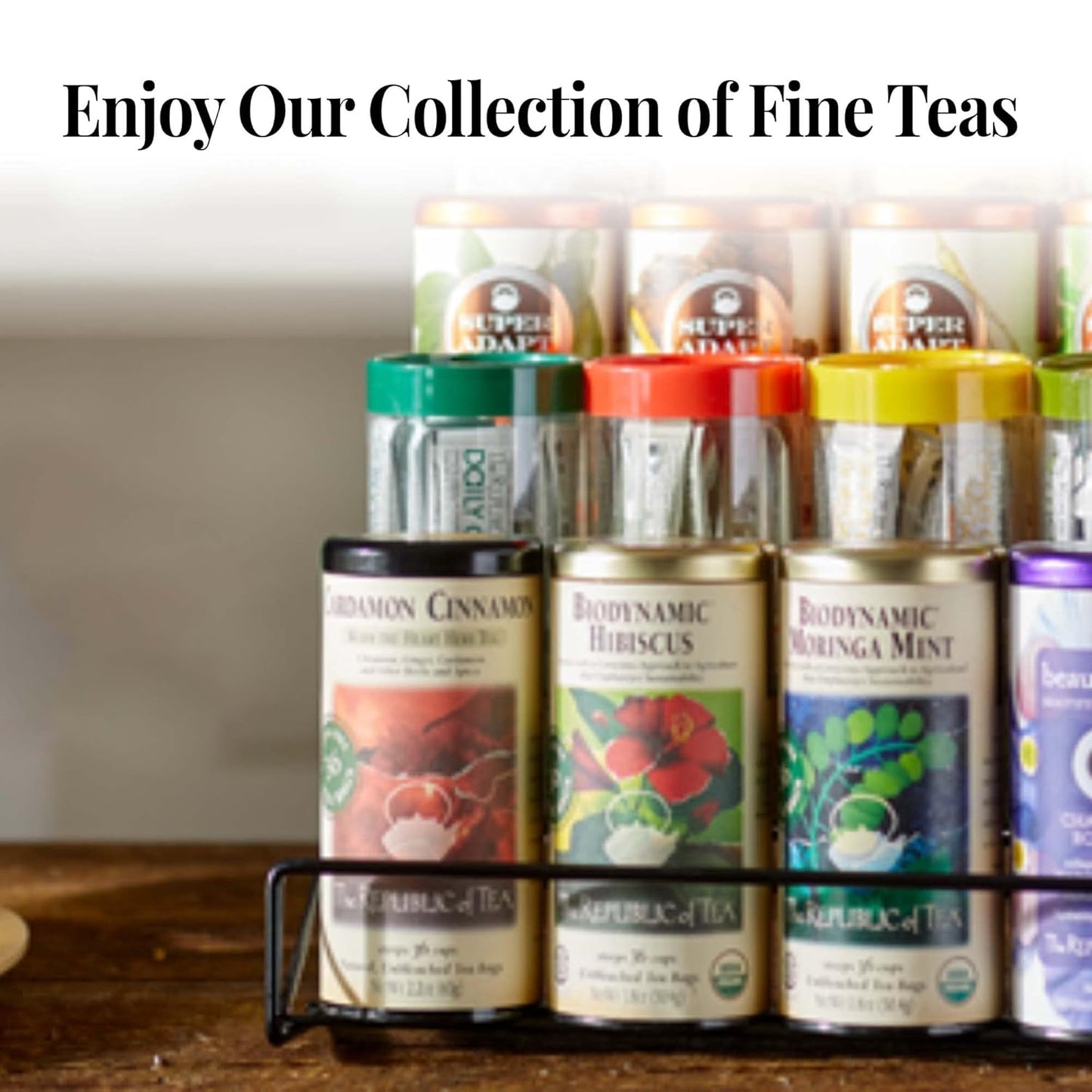 The Republic of Tea Cardamon Cinnamon Herbal Tea, 250 Tea Bag Bulk