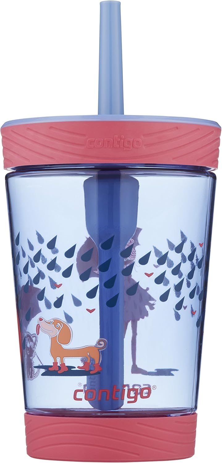 Contigo Kids Spill-Proof 14oz Tumbler with Straw and BPA Free Plastic