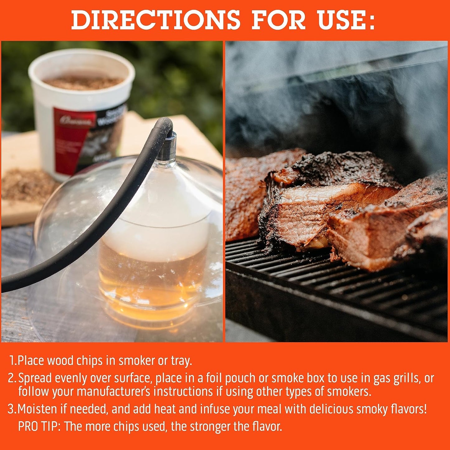 Camerons All Natural Extra Fine Oak BBQ Wood Chips - 260 Cu. in. Bag, Approx 2 Pounds - Kiln Dried Sawdust Shavings for Cocktail Smoking Guns, Smokers, Smoke Boxes - Barbecue Grilling Gifts for Men