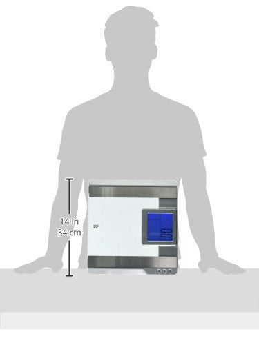 Weight Watchers Scales by Conair Scale for Body Weight, Digital Bathroom Scale with Body Fat and BMI in Large Display Clear