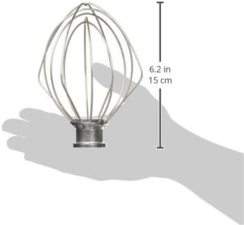 KitchenAid K45WW Wire Whip for Tilt-Head Stand Mixer, Stainless Steel, One Size