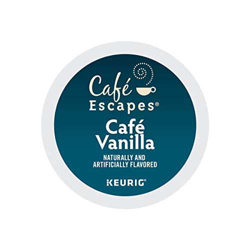 Cafe Escapes Cafe Vanilla Keurig Single-Serve K-Cup Pods, 72 Count