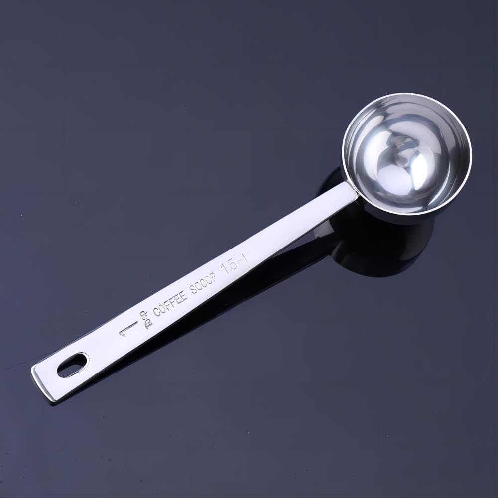 15ml Coffee Scoop, Stainless Steel 1 Table Spoon