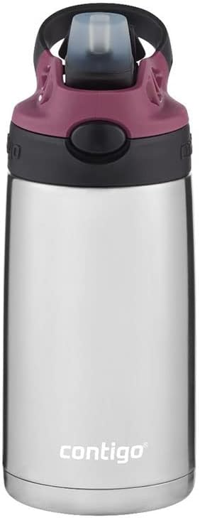 Contigo AUTOSPOUT Camping Hydration Thermal Bottle 1 Count (Pack of 1) Eggplant & Punch