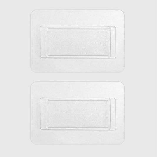 Replacement Adhesive Strip for Black Blue Toothbrush Holder Toothpaste Dispenser Wall Mounted (2 PCS)