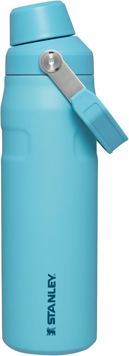 Stanley IceFlow Fast Flow Water Bottle | Angled Spout Lid | Lightweight & Leakproof for Travel & Sports | Insulated Stainless Steel | BPA-Free