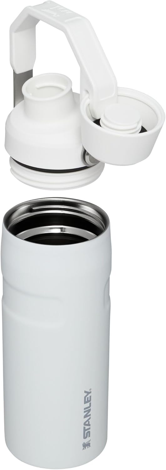 Stanley IceFlow Fast Flow Water Bottle | Angled Spout Lid | Lightweight & Leakproof for Travel & Sports | Insulated Stainless Steel | BPA-Free