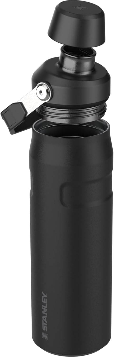 Stanley IceFlow Fast Flow Water Bottle | Angled Spout Lid | Lightweight & Leakproof for Travel & Sports | Insulated Stainless Steel | BPA-Free