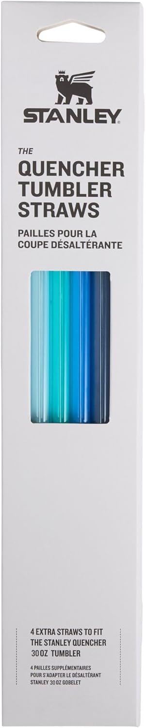 Stanley Quencher Tumbler Straws | Reusable Replacement Straws for Tumbler with Handle | Stainless Steel Drinking Cup Accessory | BPA-Free