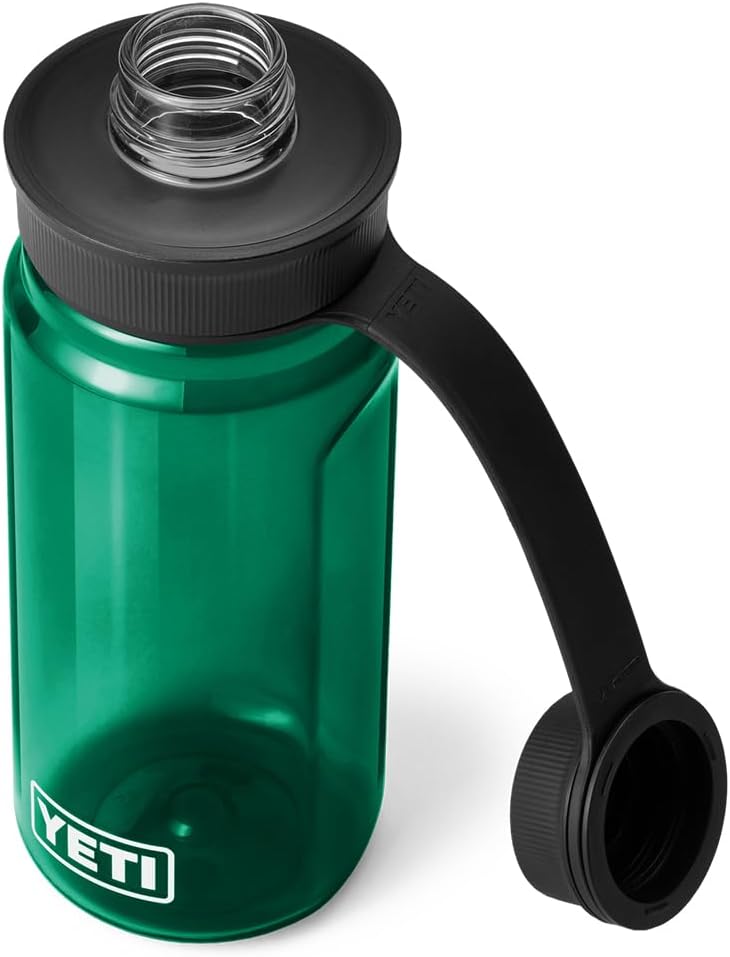 YETI Yonder Water Bottle with Yonder Tether Cap, Lightweight, Leakproof and BPA-Free