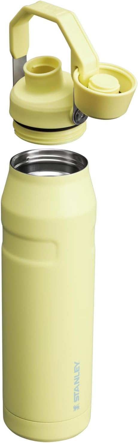 Stanley IceFlow Fast Flow Water Bottle | Angled Spout Lid | Lightweight & Leakproof for Travel & Sports | Insulated Stainless Steel | BPA-Free