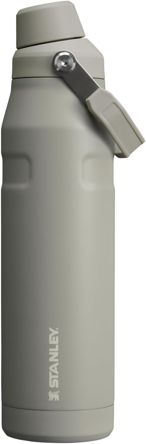 Stanley IceFlow Fast Flow Water Bottle | Angled Spout Lid | Lightweight & Leakproof for Travel & Sports | Insulated Stainless Steel | BPA-Free