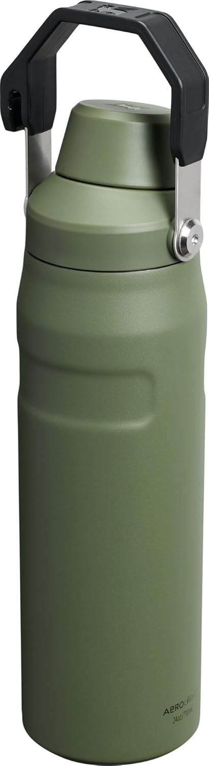 Stanley IceFlow Fast Flow Water Bottle | Angled Spout Lid | Lightweight & Leakproof for Travel & Sports | Insulated Stainless Steel | BPA-Free