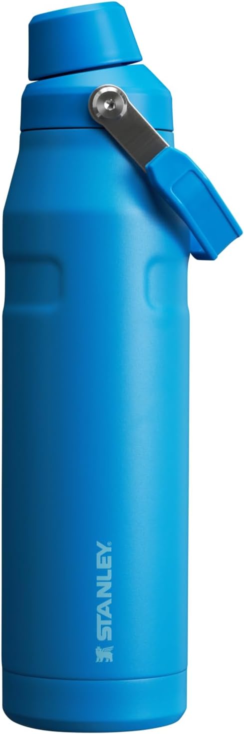 Stanley IceFlow Fast Flow Water Bottle | Angled Spout Lid | Lightweight & Leakproof for Travel & Sports | Insulated Stainless Steel | BPA-Free