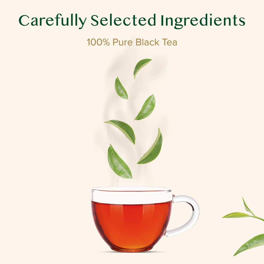 VAHDAM, UNITEA Black Tea Leaves +170 Cups,12oz | Blend Of Darjeeling & Assam Tea | ROBUST & FLAVORY Black Loose Leaf | Unblended Single Origin Tea | Vacuum Sealed Pack