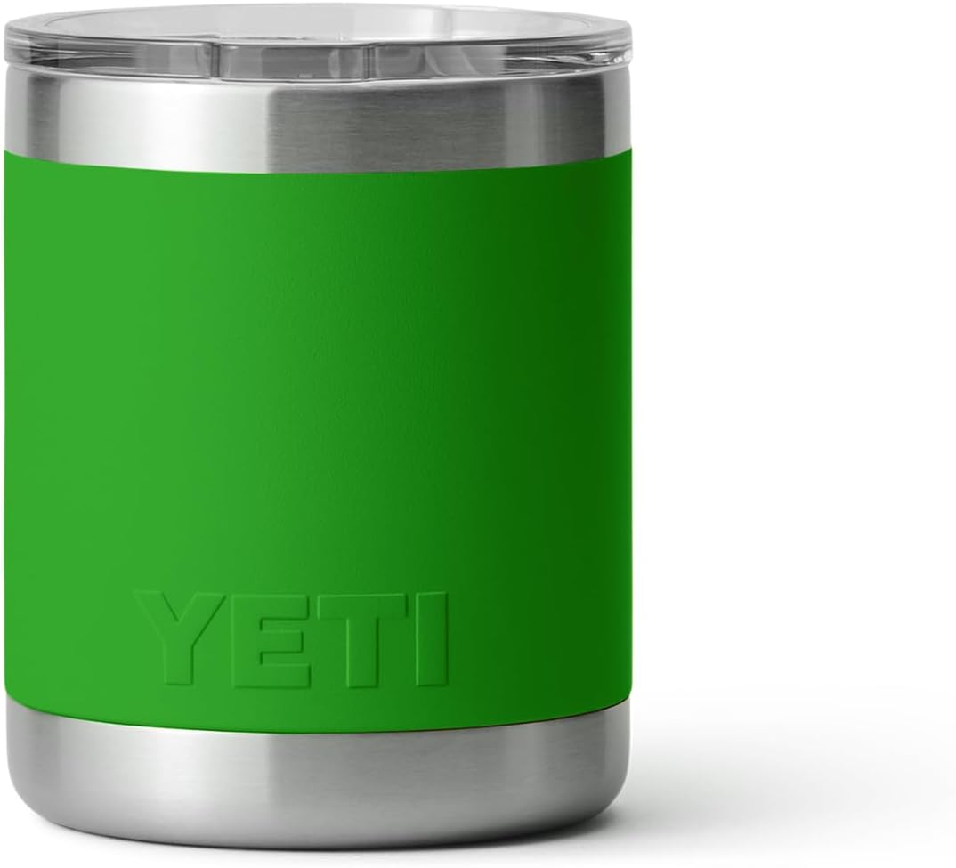 YETI Rambler 10 oz Lowball, Vacuum Insulated, Stainless Steel with MagSlider Lid