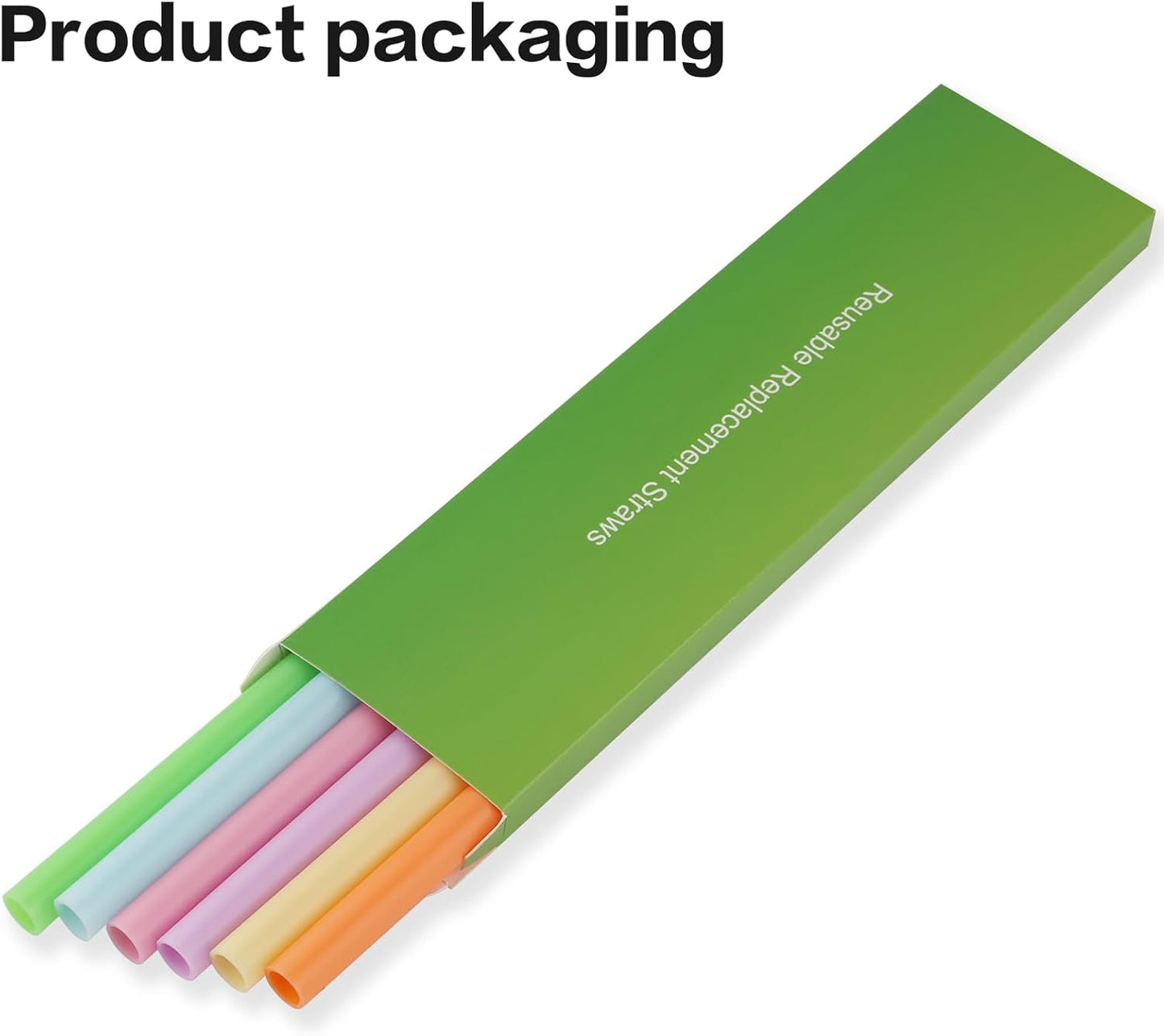 Straws Replacement Compatible with Owala Freepsip 24oz,32oz Water Bottle,Replacement Parts For Owala Free Sip Sway 30 oz,Include 6 BPA-FREE Straws and 1 Cleaning Brush,Green