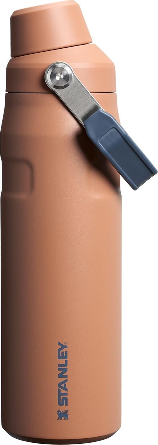 Stanley IceFlow Fast Flow Water Bottle | Angled Spout Lid | Lightweight & Leakproof for Travel & Sports | Insulated Stainless Steel | BPA-Free