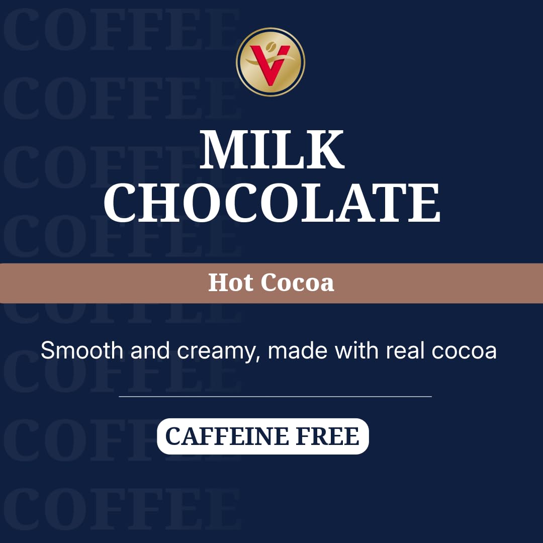 Victor Allen's Coffee, Milk Chocolate Hot Cocoa, 12 Count, Single Serve Hot Cocoa Pods for Keurig K-Cup Brewers