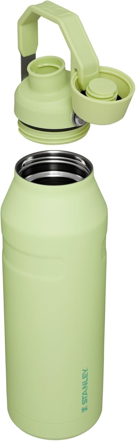 Stanley IceFlow Fast Flow Water Bottle | Angled Spout Lid | Lightweight & Leakproof for Travel & Sports | Insulated Stainless Steel | BPA-Free