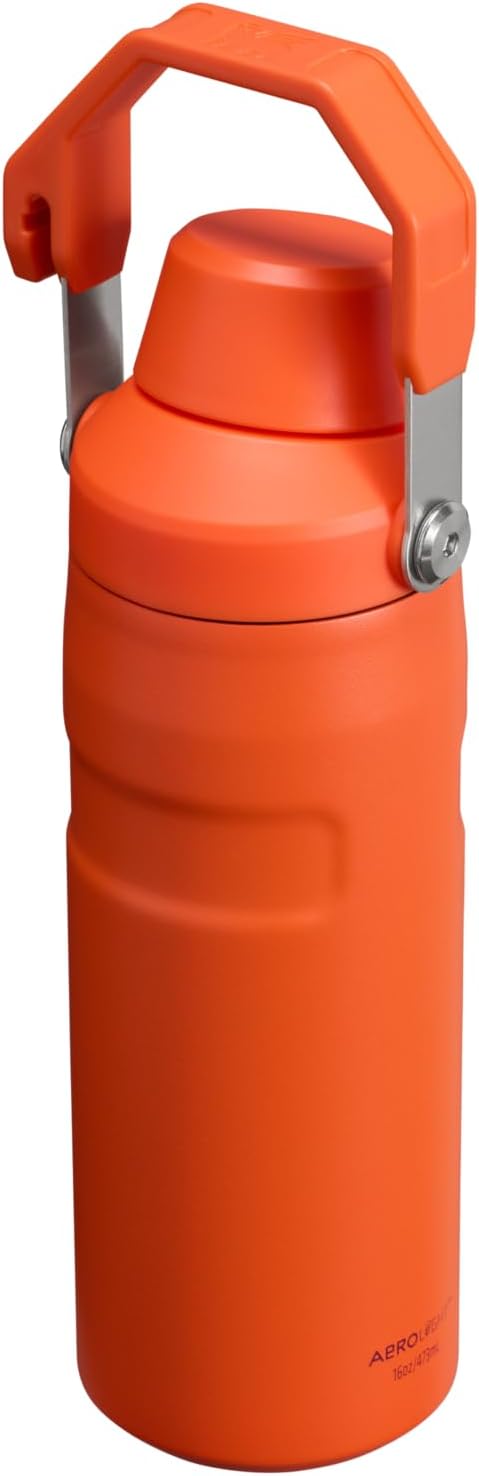 Stanley IceFlow Fast Flow Water Bottle | Angled Spout Lid | Lightweight & Leakproof for Travel & Sports | Insulated Stainless Steel | BPA-Free
