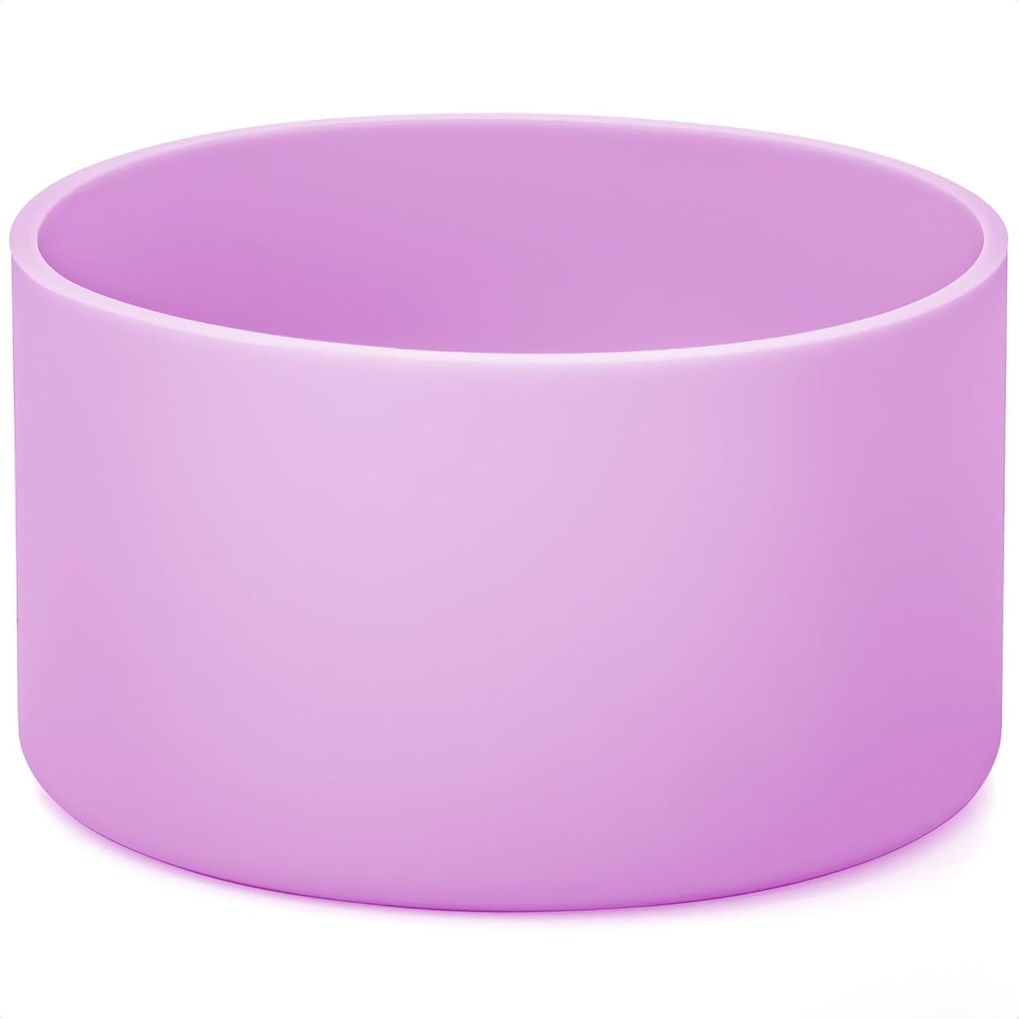 QIANHAI Protective Silicone Boots for Stanley Quencher Adventure 40oz Tumbler & IceFlow 30oz 20oz -Sport Water Bottle Bottom Sleeve Fits Hydro Flask -Stanley Cup Accessories (1Purple)