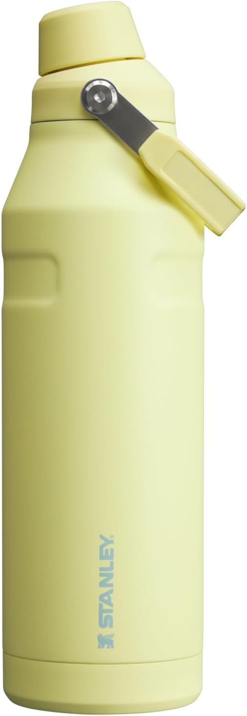 Stanley IceFlow Fast Flow Water Bottle | Angled Spout Lid | Lightweight & Leakproof for Travel & Sports | Insulated Stainless Steel | BPA-Free