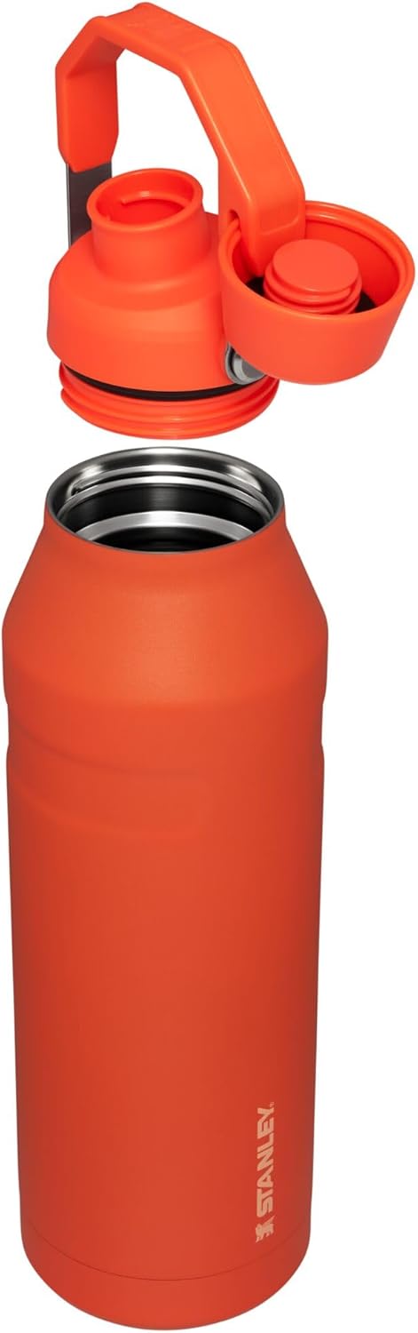 Stanley IceFlow Fast Flow Water Bottle | Angled Spout Lid | Lightweight & Leakproof for Travel & Sports | Insulated Stainless Steel | BPA-Free