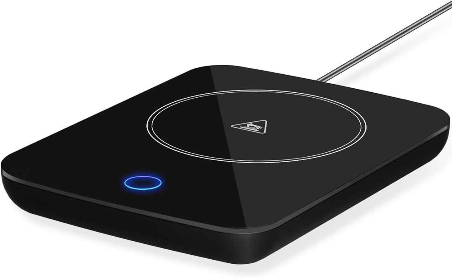 Misby Mug Warmer, Coffee Cup Warmer with Auto Shut Off, Gravity-Induction Coffee Warmer for Desk Use, Coffee Mug Warmer for Coffee Lovers Gift Keep Beverages Coffee Warmer (Black)