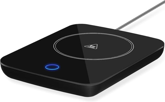 Misby Mug Warmer, Coffee Cup Warmer with Auto Shut Off, Gravity-Induction Coffee Warmer for Desk Use, Coffee Mug Warmer for Coffee Lovers Gift Keep Beverages Coffee Warmer (Black)