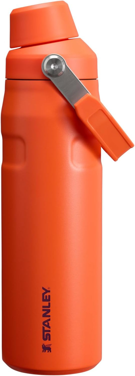 Stanley IceFlow Fast Flow Water Bottle | Angled Spout Lid | Lightweight & Leakproof for Travel & Sports | Insulated Stainless Steel | BPA-Free