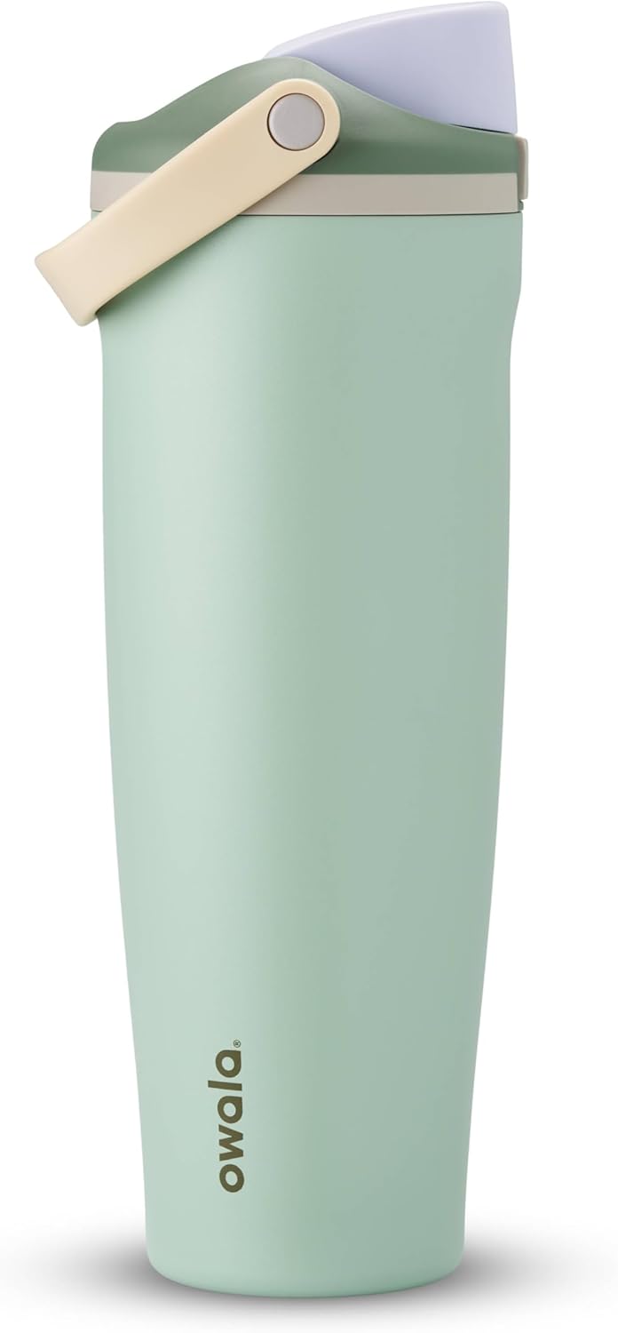 Owala FreeSip Sway - Stainless Steel - 40-oz. - Green (Eucalyptus)