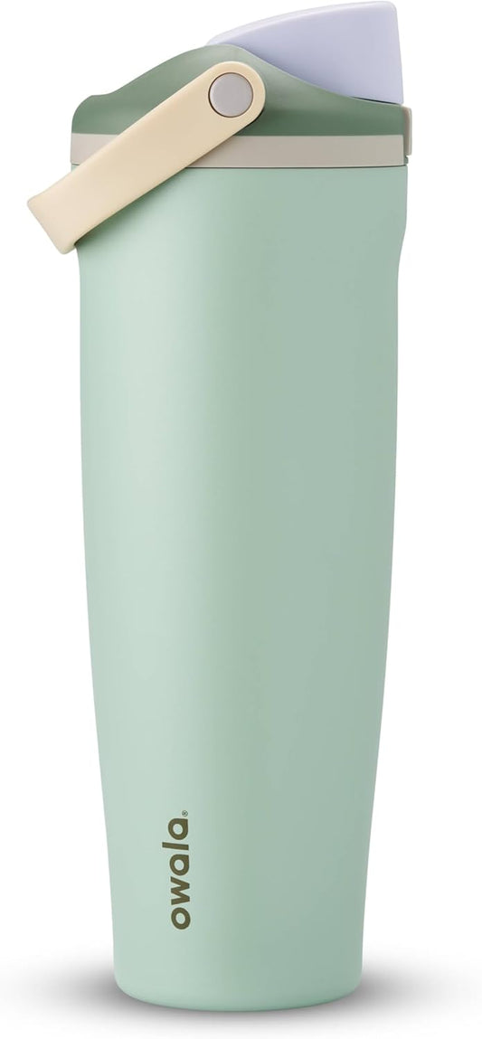 Owala FreeSip Sway - Stainless Steel - 40-oz. - Green (Eucalyptus)