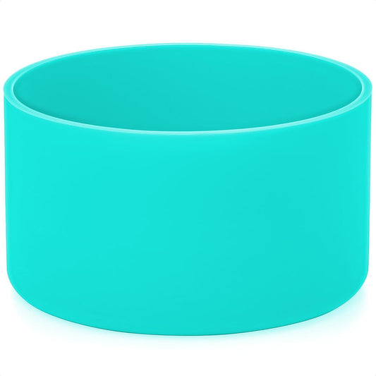 QIANHAI Protective Silicone Boots for Stanley Quencher Adventure 40oz Tumbler & IceFlow 30oz 20oz -Sport Water Bottle Bottom Sleeve Fits Hydro Flask -Stanley Cup Accessories (1Lakeblue)