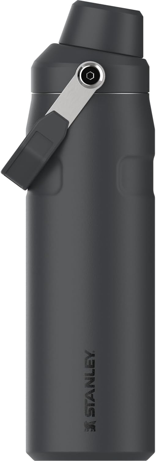 Stanley IceFlow Fast Flow Water Bottle | Angled Spout Lid | Lightweight & Leakproof for Travel & Sports | Insulated Stainless Steel | BPA-Free