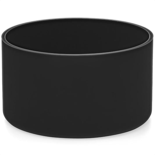 QIANHAI Protective Silicone Boots for Stanley Quencher Adventure 40oz Tumbler & IceFlow 30oz 20oz -Sport Water Bottle Bottom Sleeve Fits Hydro Flask -Stanley Cup Accessories (1Black)