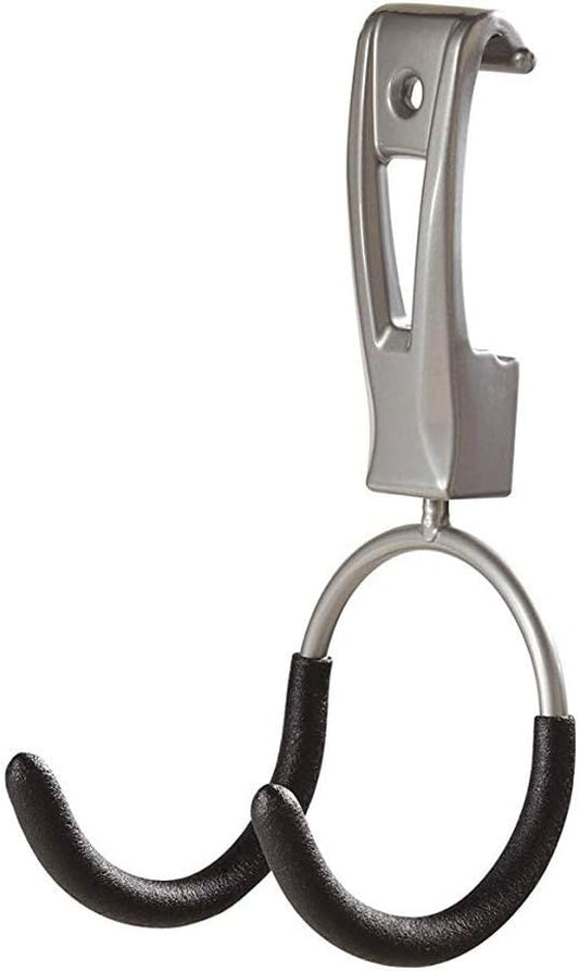 Rubbermaid Fasttrack Compact Hook for Garage Organization, Soft Grip, Ideal for Cords/Ropes/Small Hoses/Camping Chairs (Pack of 6)