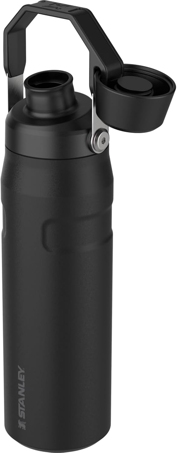 Stanley IceFlow Fast Flow Water Bottle | Angled Spout Lid | Lightweight & Leakproof for Travel & Sports | Insulated Stainless Steel | BPA-Free