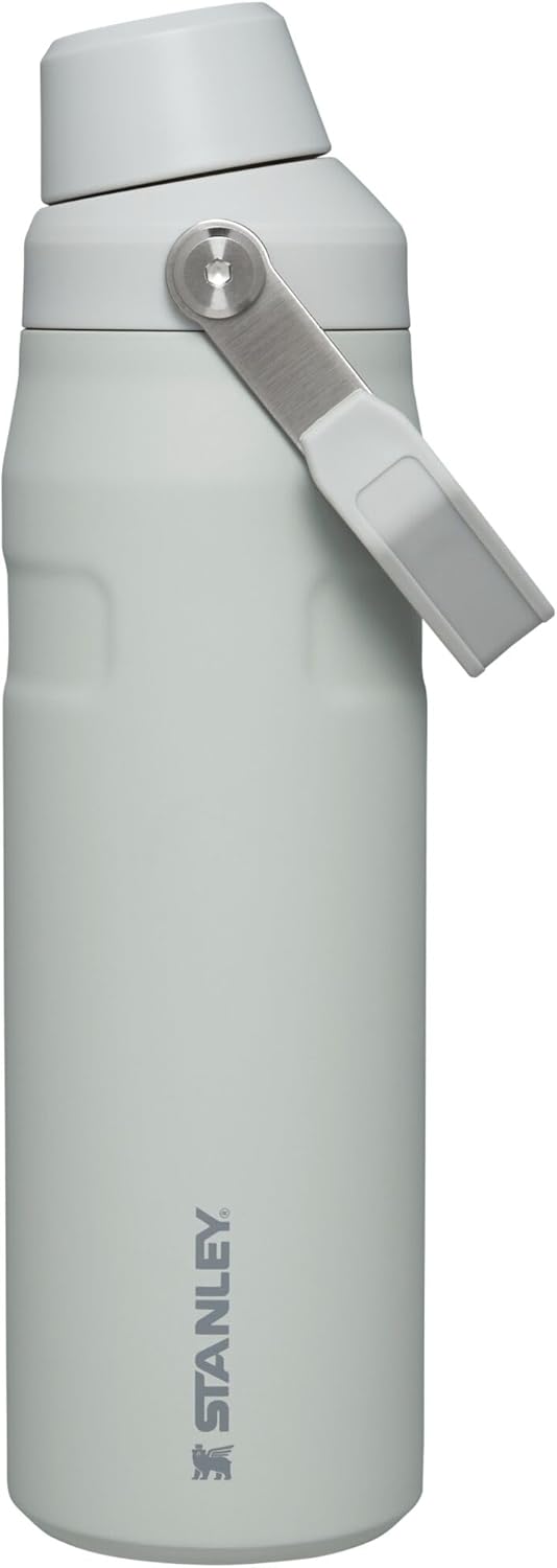Stanley IceFlow Fast Flow Water Bottle | Angled Spout Lid | Lightweight & Leakproof for Travel & Sports | Insulated Stainless Steel | BPA-Free